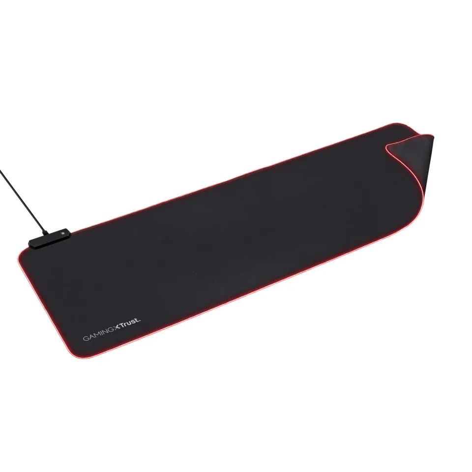 TRUST podložka pod myš GXT 764 Glide-Flex XXL RGB-illuminated Flexible Mouse Pad