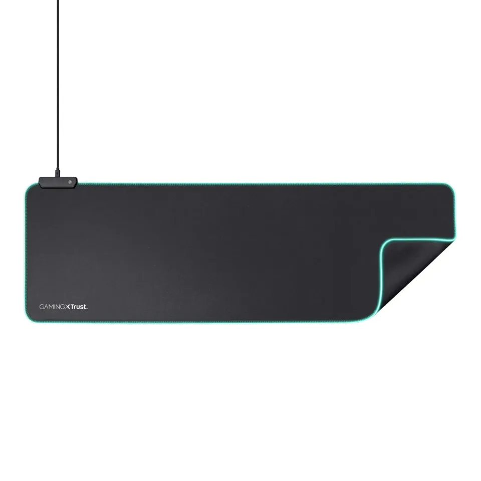 TRUST podložka pod myš GXT 764 Glide-Flex XXL RGB-illuminated Flexible Mouse Pad