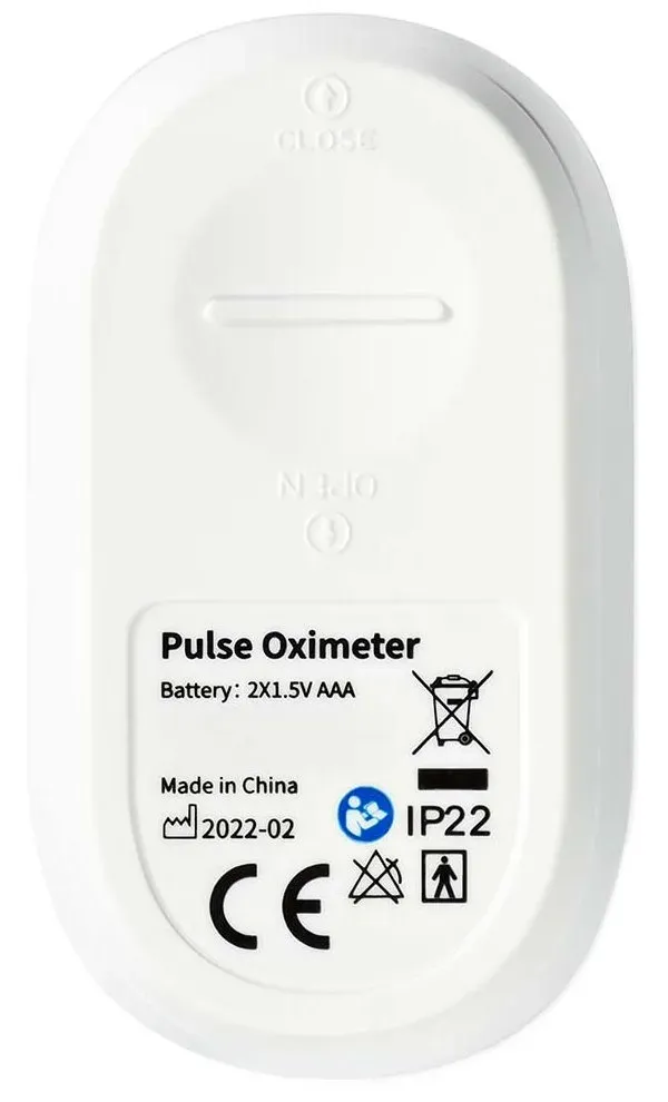 Nedis BTHOX10WT- SmartLife Pulzní Oxymetr| Bluetooth | OLED Displej | Saturace k