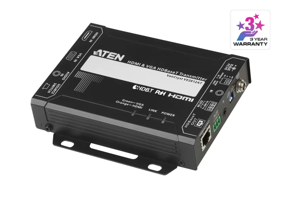 Aten HDMI & VGA HDBaseT Transmitter with POH (4K@100m) (HDBaseT Class A)
