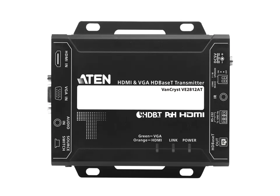 Aten HDMI & VGA HDBaseT Transmitter with POH (4K@100m) (HDBaseT Class A)