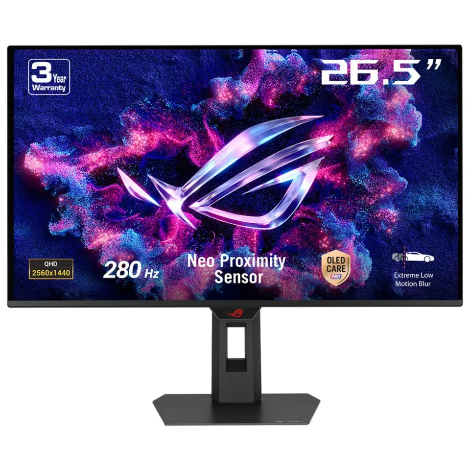 ASUS ROG/Strix XG27ACDMS/26,5"/OLED/QHD/280Hz/0,03ms/Černá/3R