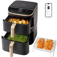 Cosori Turbo Tower Pro chytrá horkovzdušná fritéza 10,8l tm.šedá / pošk. obal