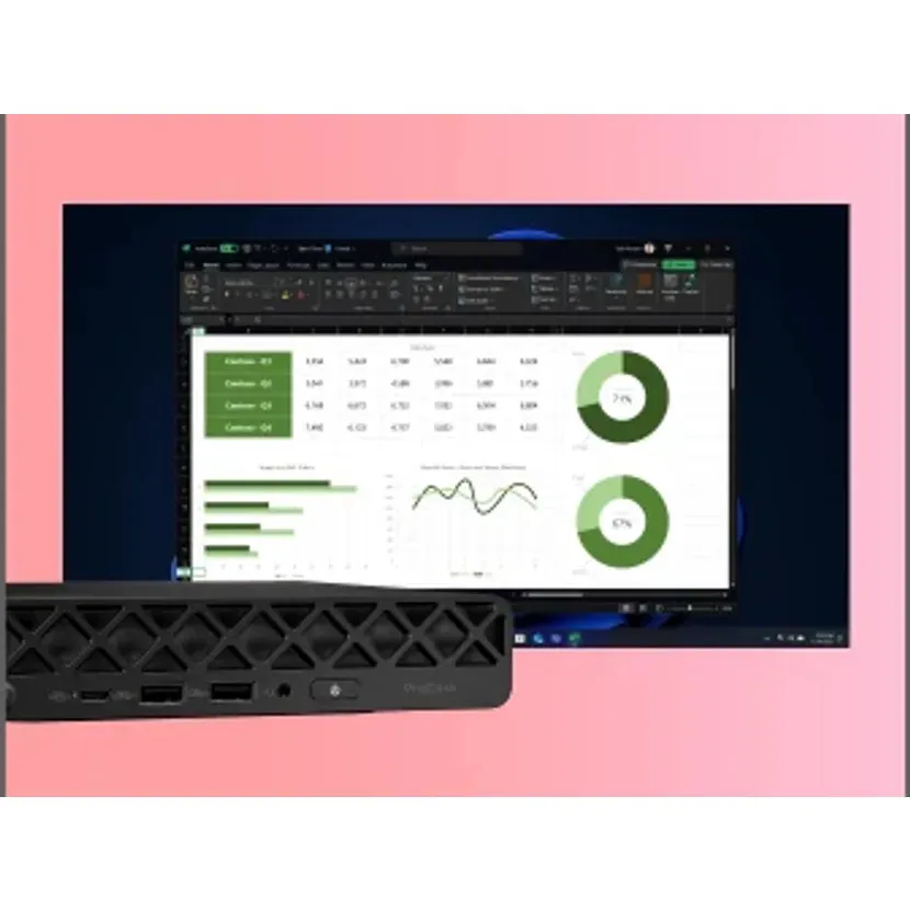 HP ProDesk 4/G1i/Mini/U5-235T/24GB/512GB/Intel int/W11P/3R