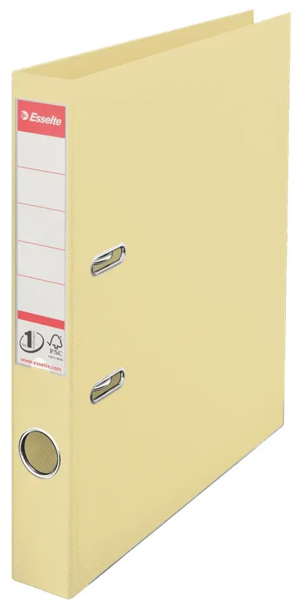 ESSELTE No.1 pákový pořadač Power NATURELE A4 50mm krémový