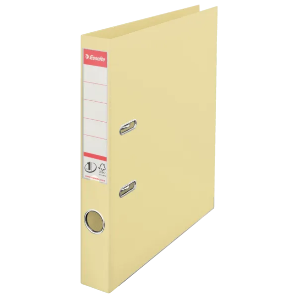 ESSELTE No.1 pákový pořadač Power NATURELE A4 50mm krémový