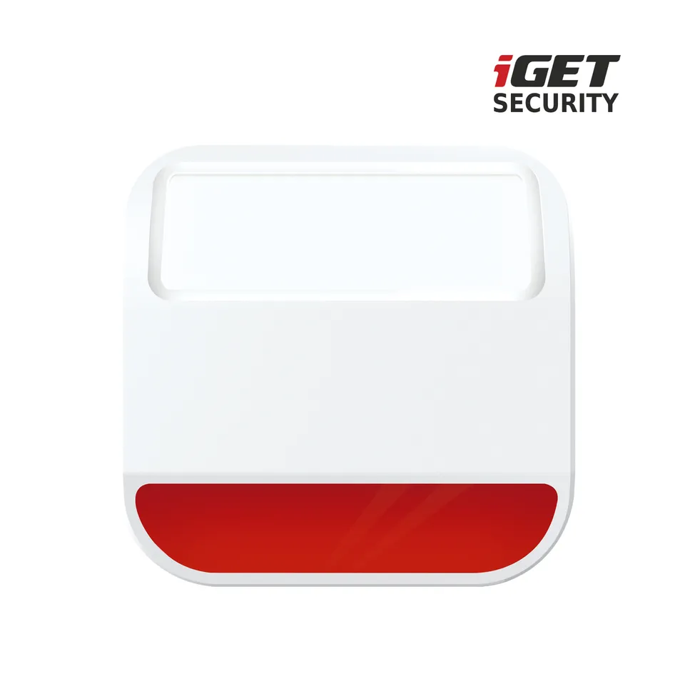 iGET SECURITY MP11 - Bezdrátová venkovní siréna pro alarm iGET SECURITY M6, napá