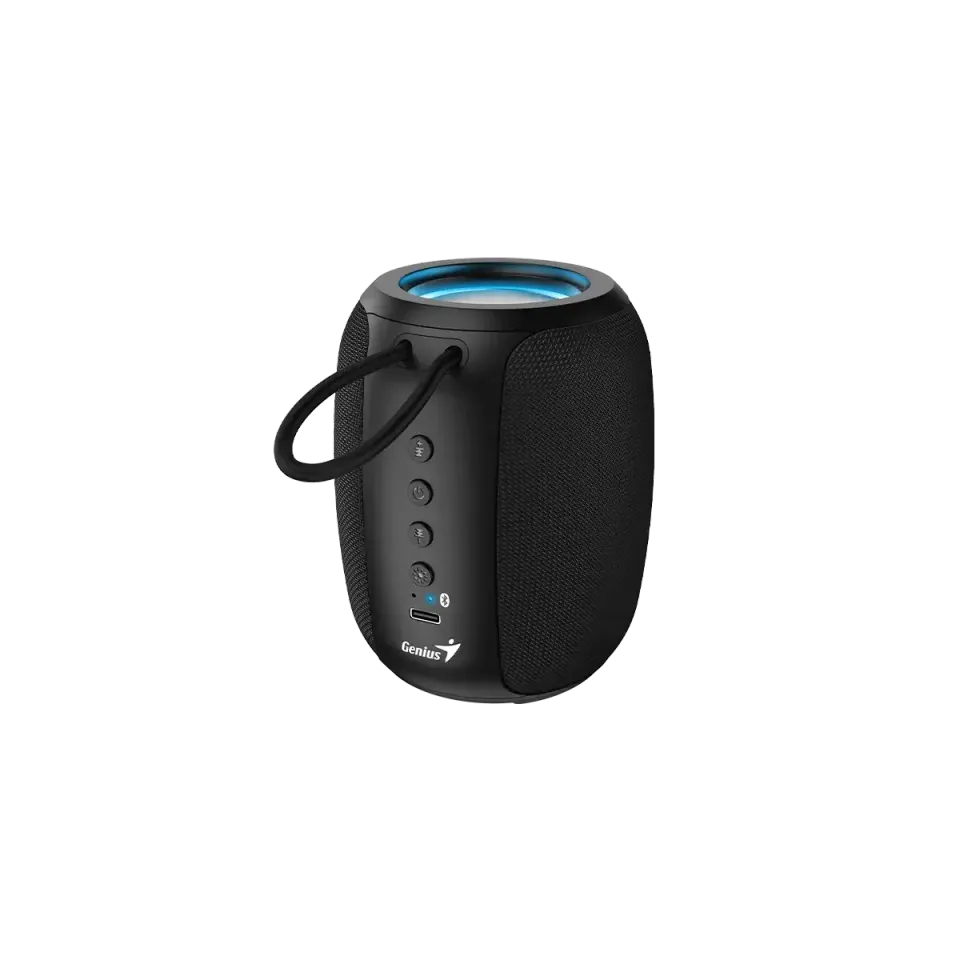 GENIUS repro SP-915BT černý Bluetooth, 5W, LED podsvícení, USB-C