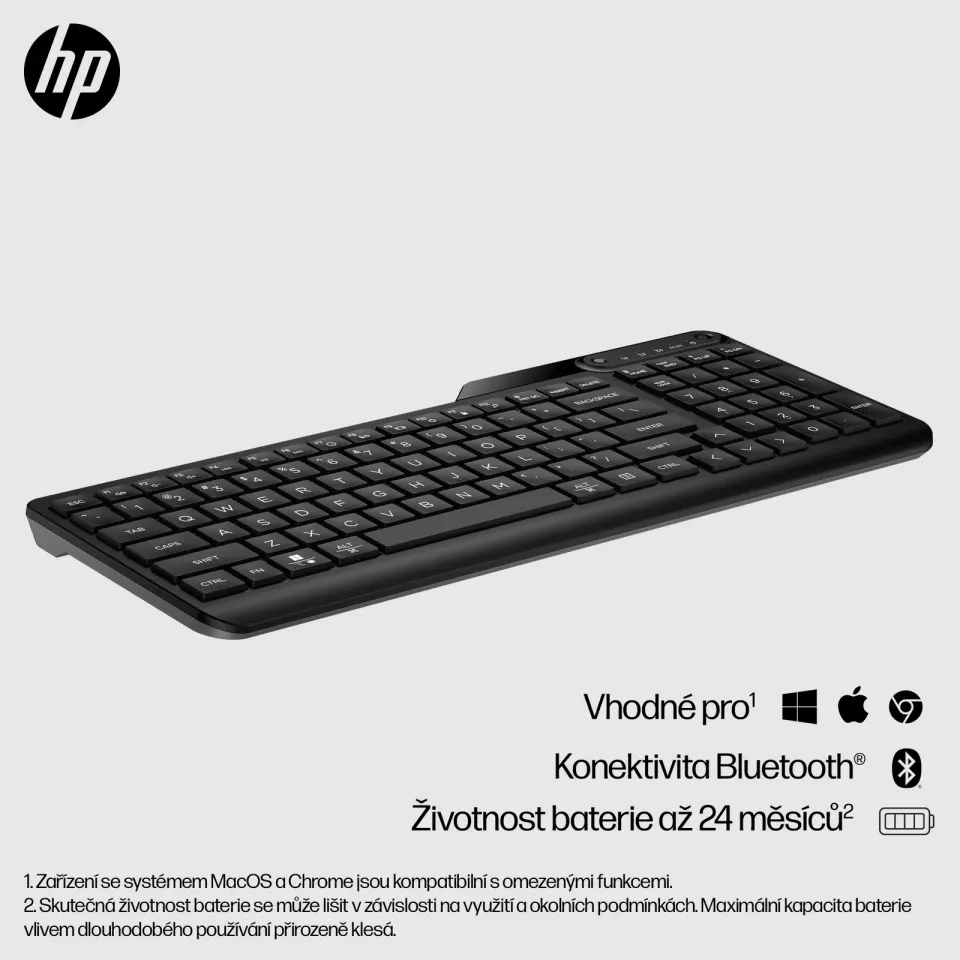 HP 460 Multi-Device Keyboard - BT klávesnice CZ/SK