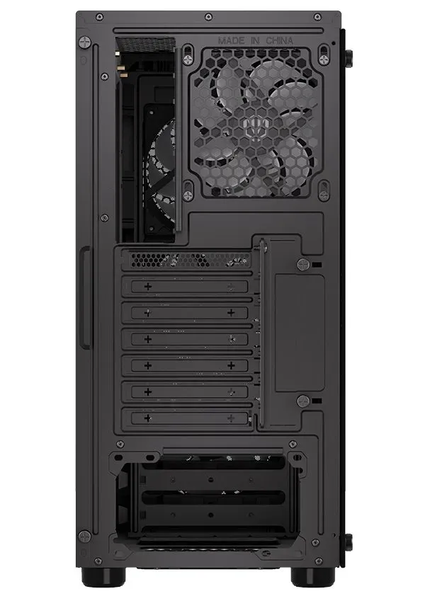 Endorfy skříň Signum 300 ARGB / 2xUSB 3.0 / 4x120mm fan PWM ARGB / mesh panel / tvrzené sklo / černá