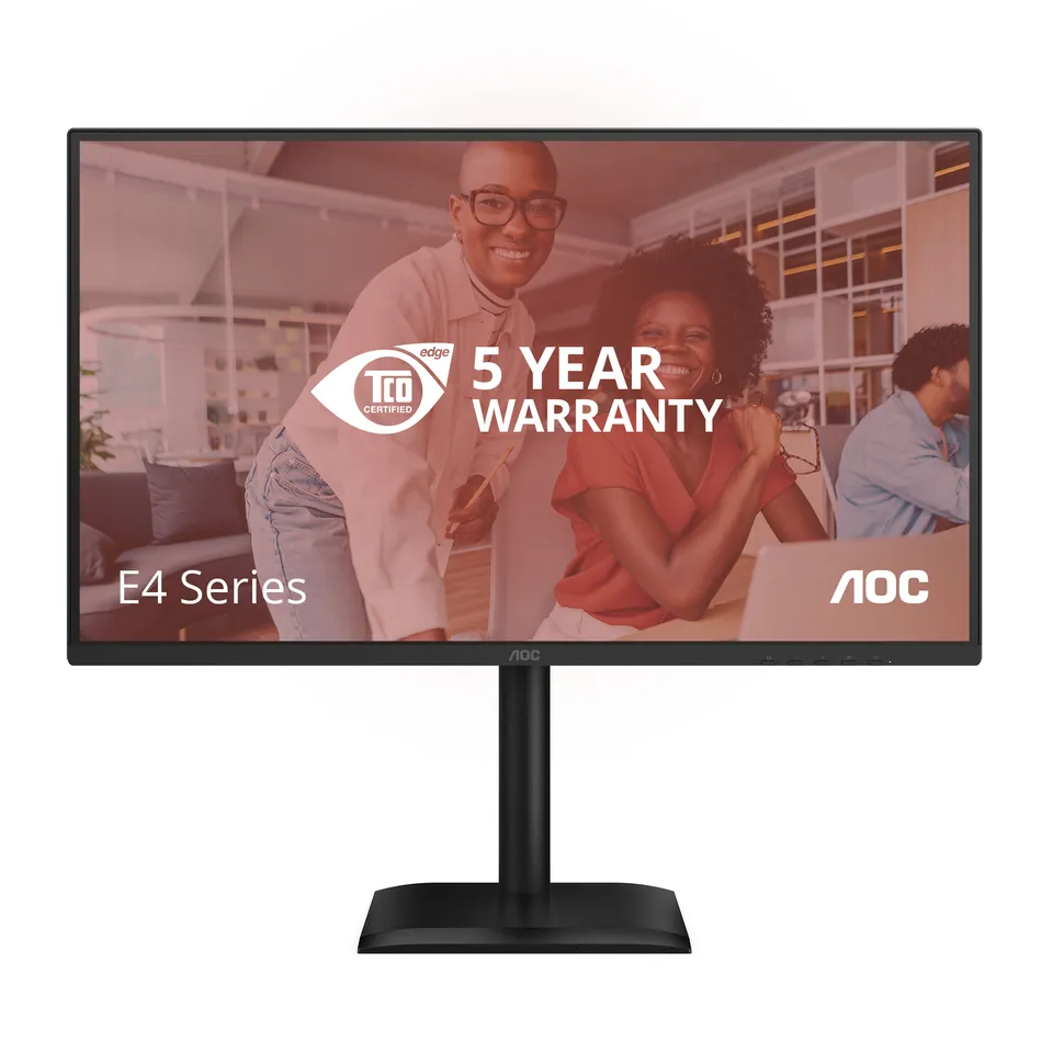 AOC LCD 27E4CV 27" IPS/1920x1080@120Hz/4ms/300cd/HDMI/DP/4xUSB/USB-C dock/RJ45/R