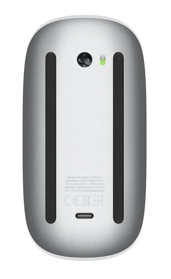 Apple Magic Mouse (2024) - White Multi-Touch Surface