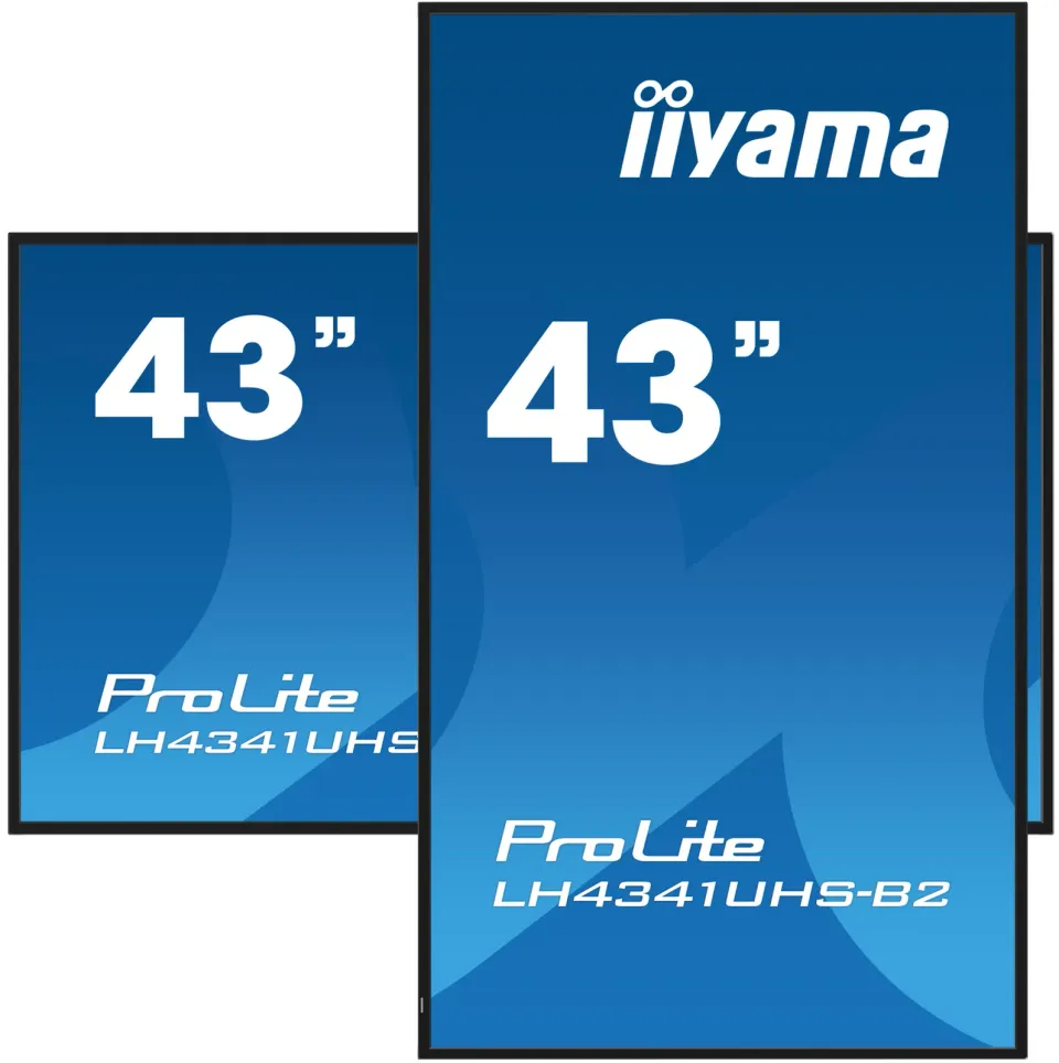 43" iiyama LH4341UHS-B2:IPS,4K UHD,500cd,repro