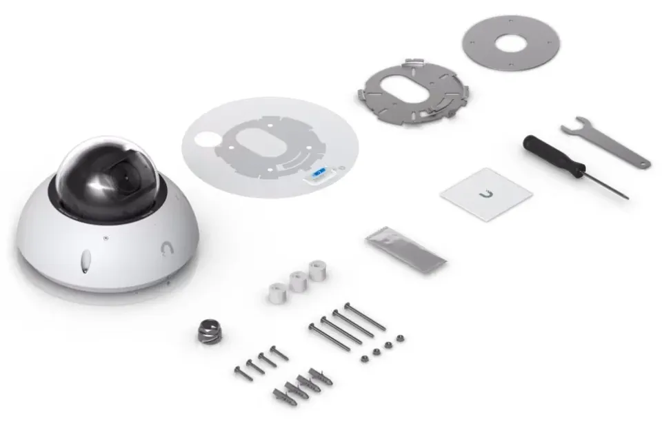 UBNT G6 Pro Dome - 8MP IP Kamera, Bílá