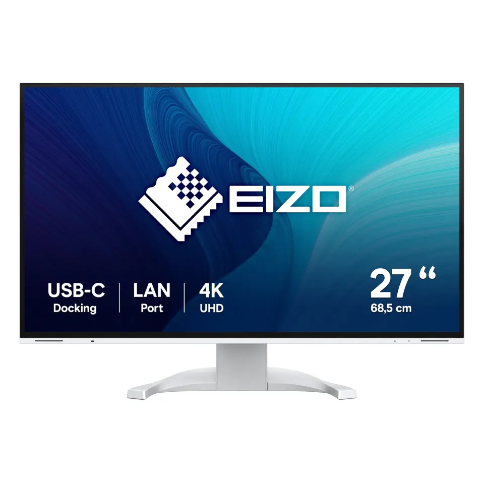 EIZO 27" EV2740X-WT,IPS, 3840 x 2160 (4K UHD),350 cd/m2,2000:1,5 ms, DP,2x HDMI,