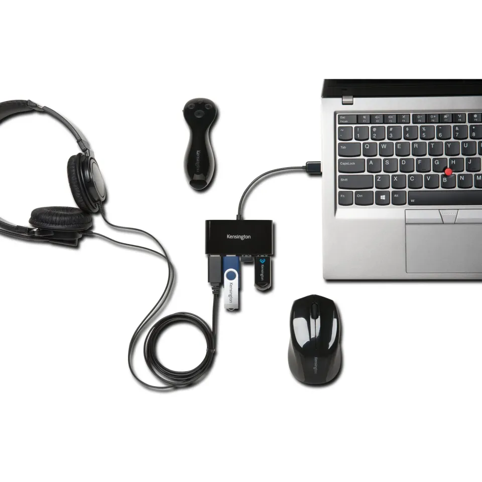 Kensington Čtyřportový rozbočovač USB