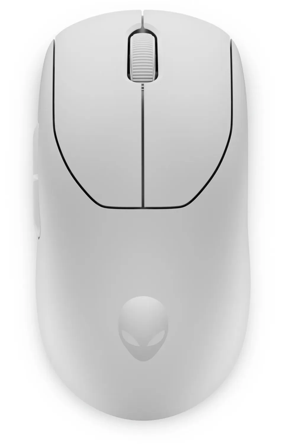 Dell Alienware Pro/Herní/Optická/Pro praváky/26 000 DPI/Drátová+bezdrátová/Bílá
