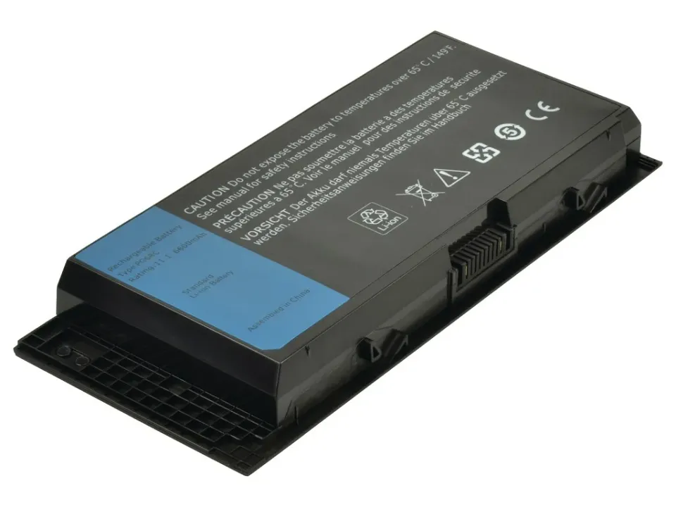 2-Power baterie pro DELL Precision M4600, M6600, M6700 11,1 V, 6900mAh, 9 cells