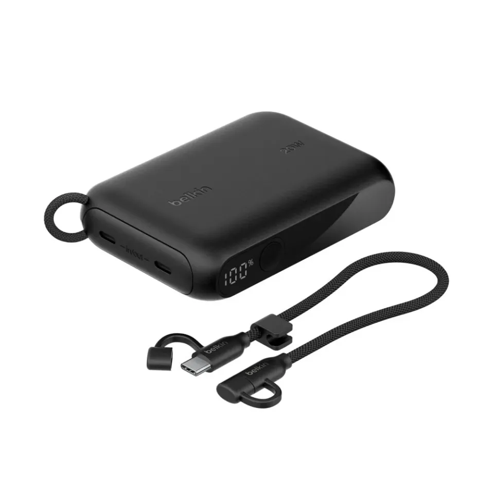 Belkin BOOST CHARGE USB-C Power Delivery PowerBanka s displejem, 10000mAh, 20W,