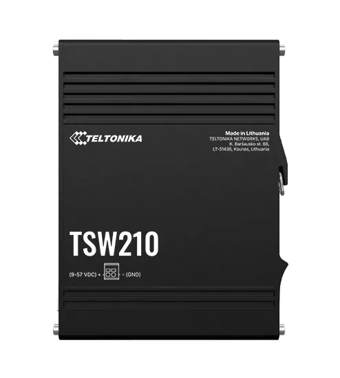 Teltonika INDUSTRIAL ETHERNET+SFP SWITCH- TSW210