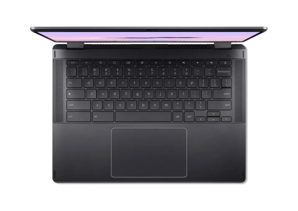 ACER NTB Chromebook Plus Spin 514 (CP514-4HN-374W),Core 3 100U,14"WUXGA,8GB,256GB SSD,UHD,Chrome,Gray