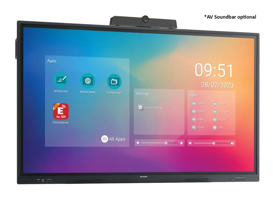 Sharp PN-LC652 LCD 65" Infračervený dotykový displej