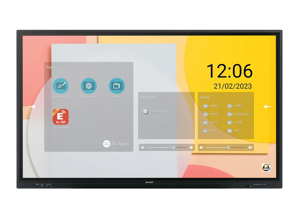 Sharp PN-LC652 LCD 65" Infračervený dotykový displej