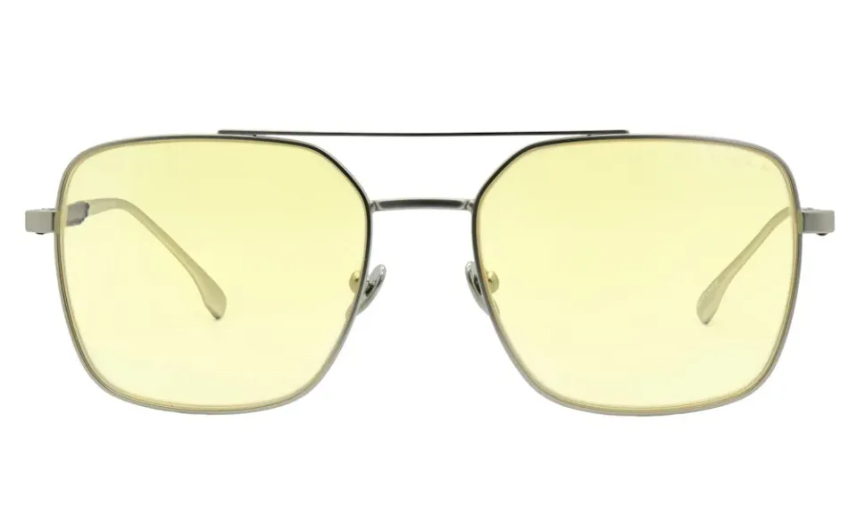GUNNAR kancelářske/herní brýle WITCHER WHITE WOLF STEEL/UMBER jantarová skla BLF 65 GUNNAR focus
