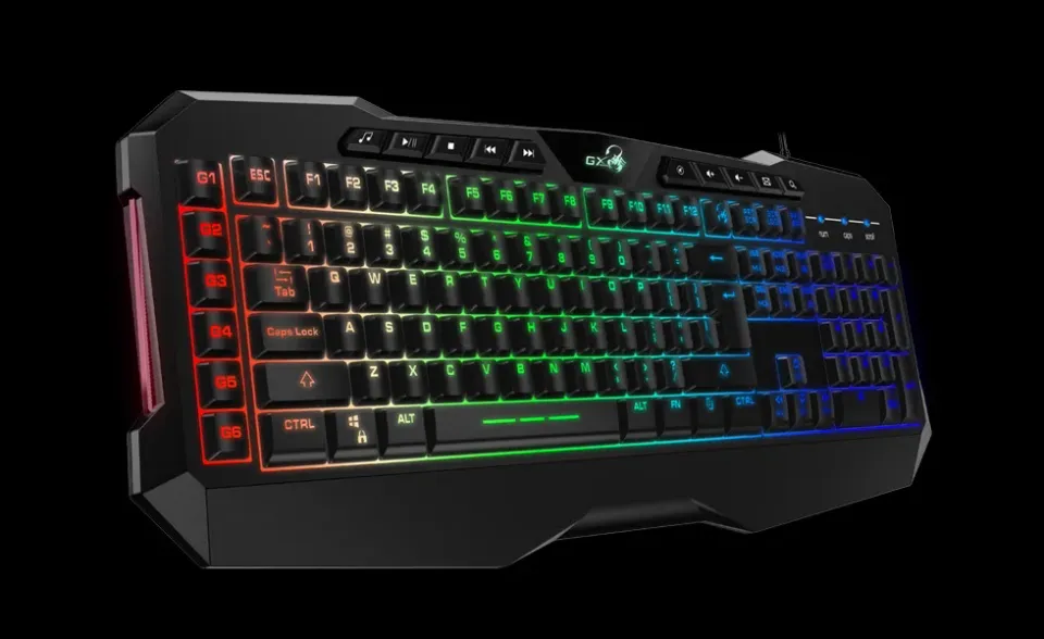 GENIUS klávesnice GX GAMING Scorpion K11 Pro, herní, drátová, podsvícená, USB, CZ+SK layout, černá