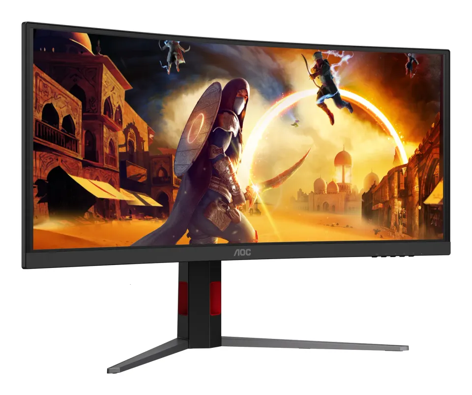 AOC LCD herní CU34G4ZCA 34" zakřivený VA/3440x1440@250Hz/0,3ms/450cd/2xHDMI/DP/2