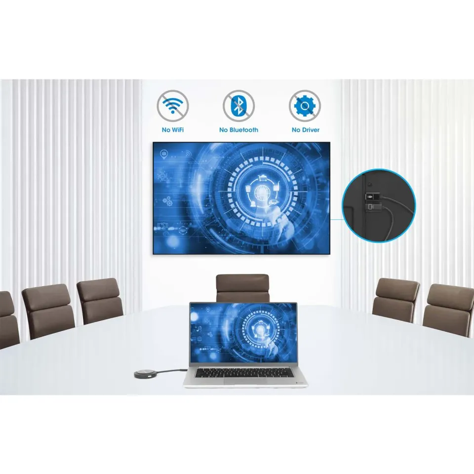 MANHATTAN HDMI Bezdrátová sada na prezentaci, 1080p, černá