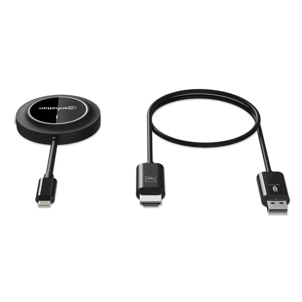 MANHATTAN HDMI Bezdrátová sada na prezentaci, 1080p, černá