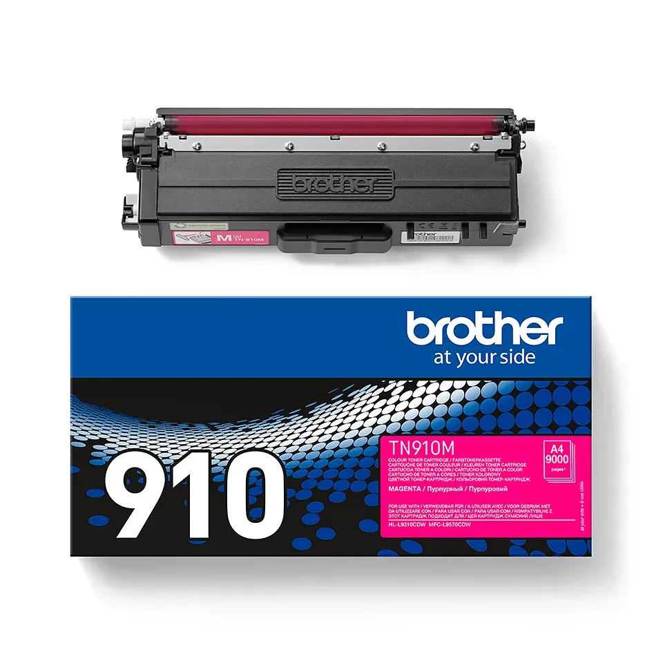 Brother - TN-910M, toner magenta (až 9 000 stran)