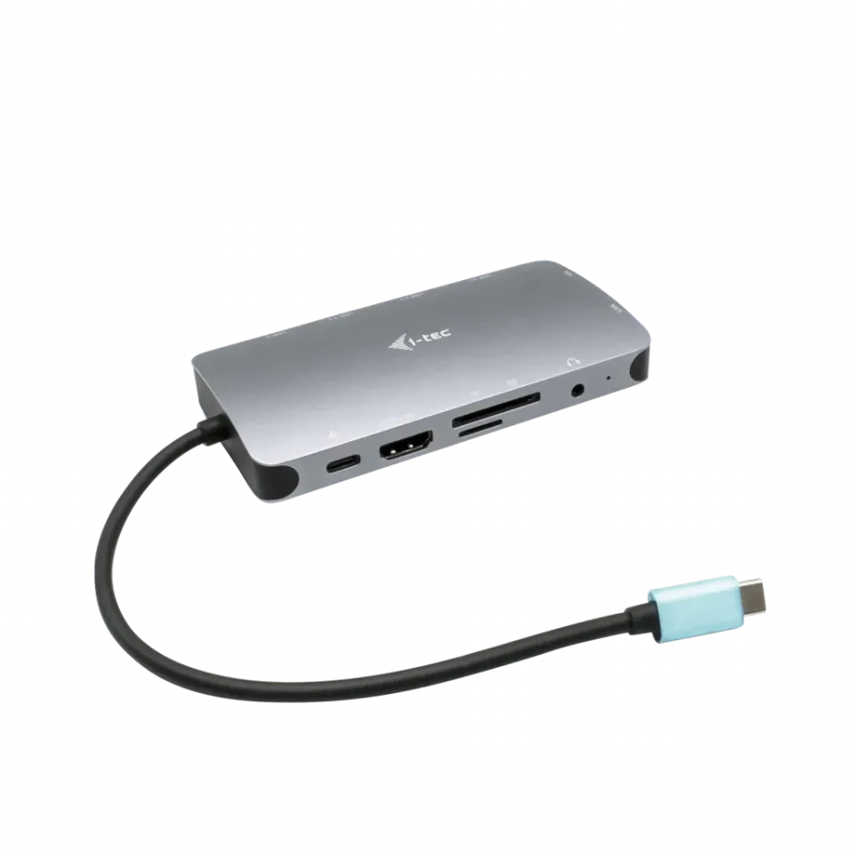 i-tec USB-C Metal Nano Dock HDMI/VGA with LAN + Power Delivery 100 W