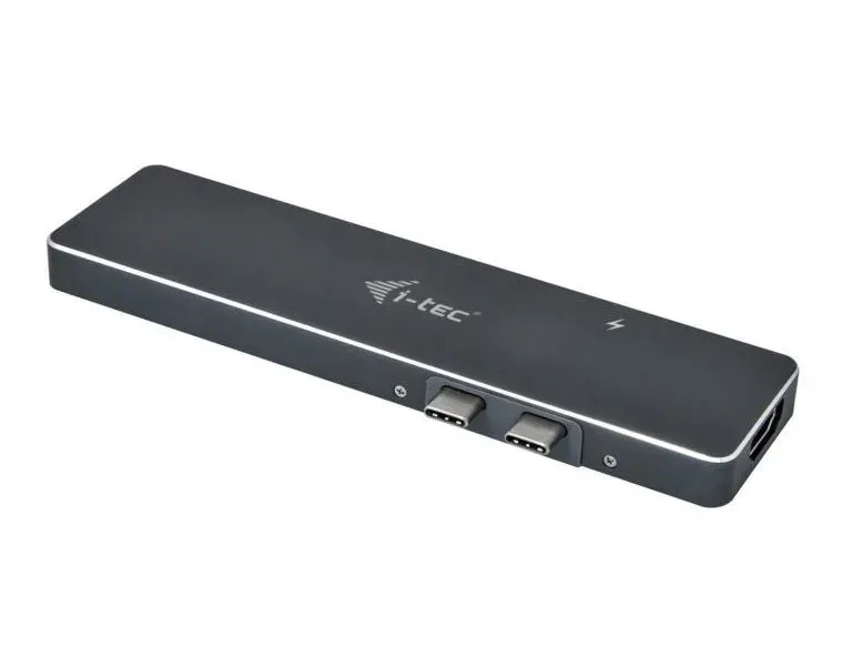 OPRAVENÉ - i-tec dokovací stanice USB-C Metal/ 2x USB 3.1 Type C/ HDMI/ SD/MicroSD/ for Apple MacBook Pro + Power Delive...