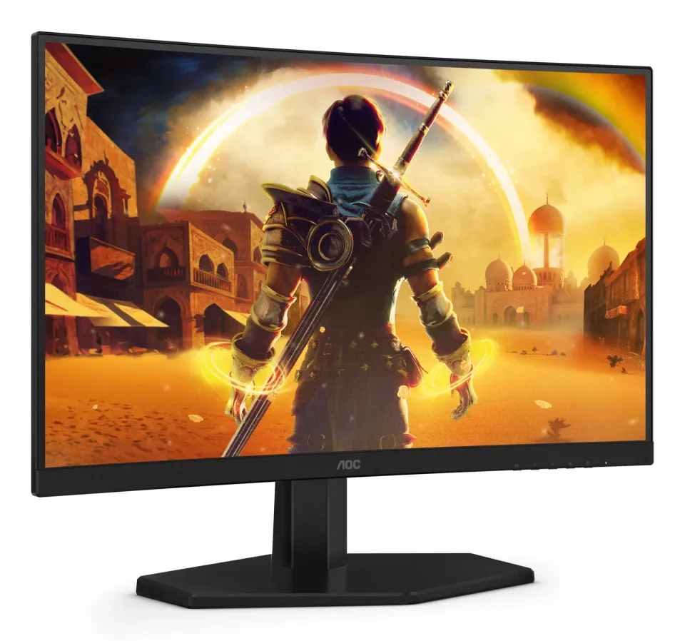 AOC LCD herní C24G42FE 23,6" zakřivený VA/1920x1080@180Hz/0,5ms/300cd/HDMI/DP/VE