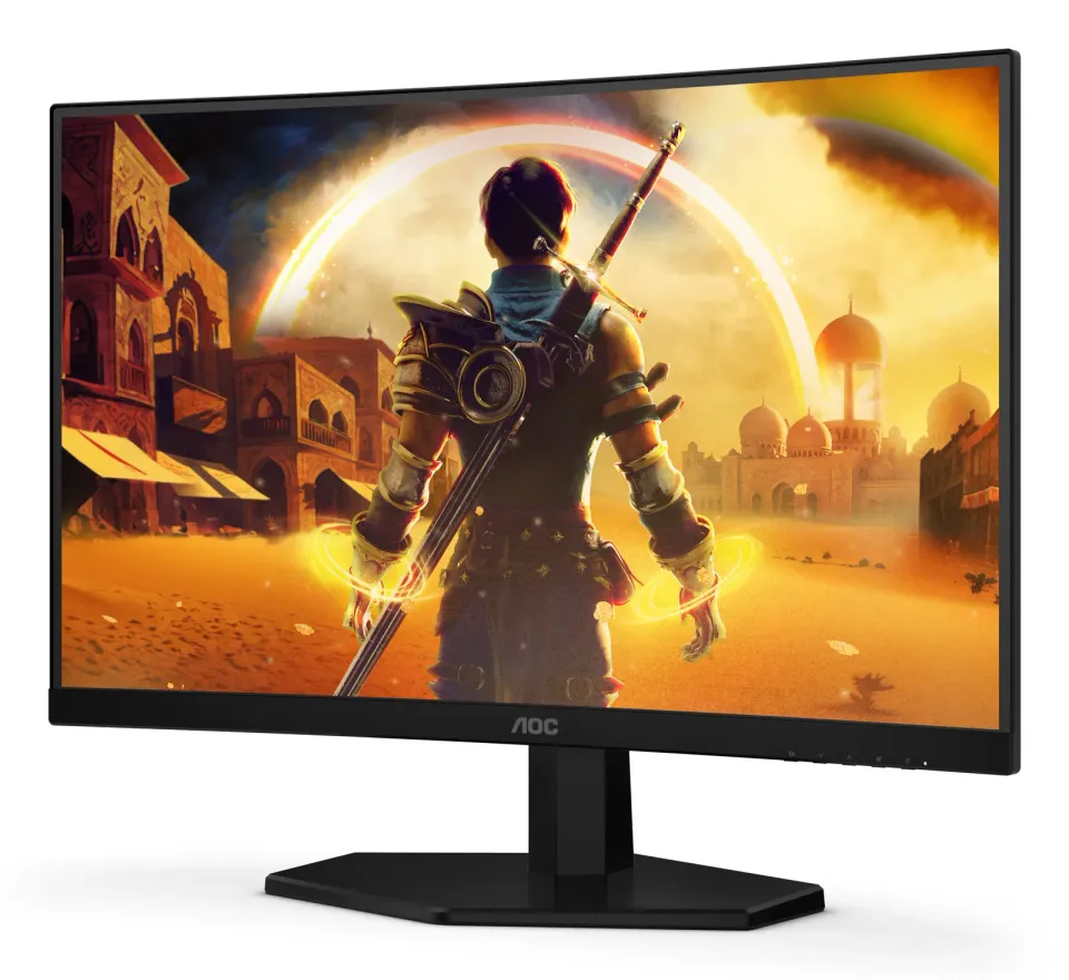 AOC LCD herní C24G42FE 23,6" zakřivený VA/1920x1080@180Hz/0,5ms/300cd/HDMI/DP/VE