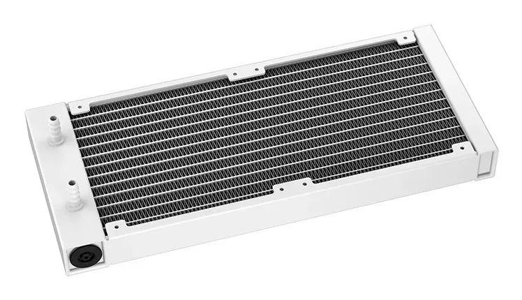 DEEPCOOL Vodní chladič LE240 WH V2, ARGB, 2x120mm, AM5, LGA1851, bílá