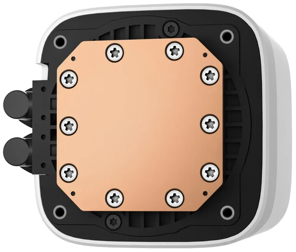DEEPCOOL Vodní chladič LE240 WH V2, ARGB, 2x120mm, AM5, LGA1851, bílá