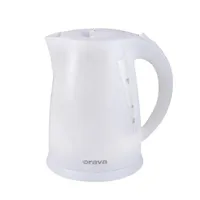 Orava VK-3117 W varná konvice 2000 W, 1.7 l, automatické vypnutí, bílá