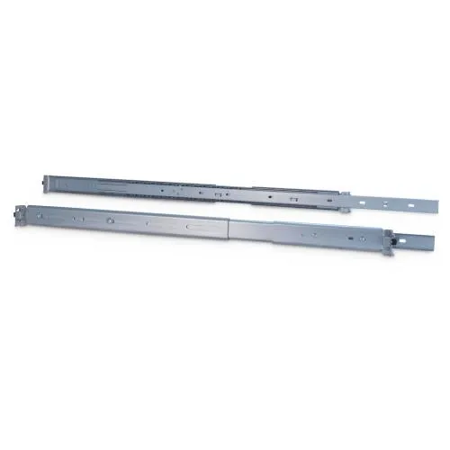 INTER-TECH 2U ližiny teleskopické pro rack skříně, 650mm