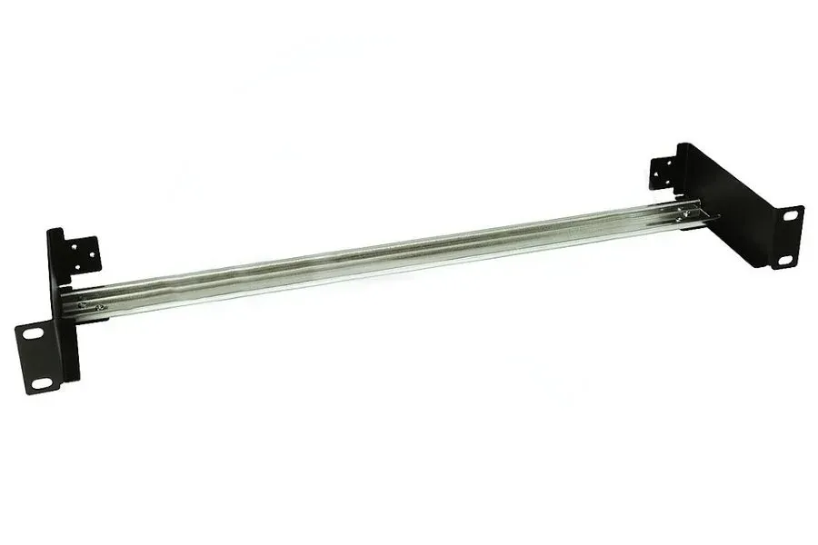 Solarix DIN lišta s držákem do 19" rozvaděče