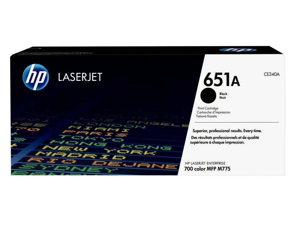 HP tisková kazeta černá, CE340A originál