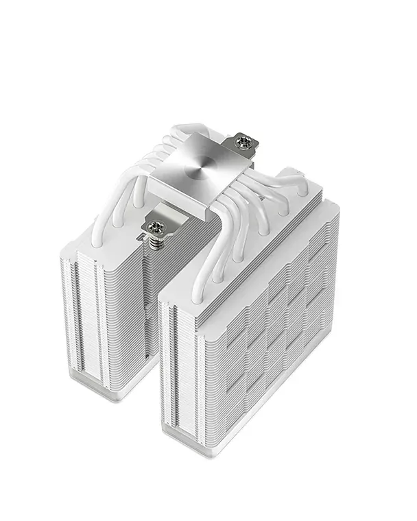 DEEPCOOL CPU Chladič AG620 WH ARGB V2, 2x120mm, LGA1851, AM5, bílá