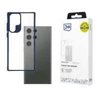 3mk ochranný kryt Satin Armor Case+ Blue pro Samsung Galaxy S24 Ultra