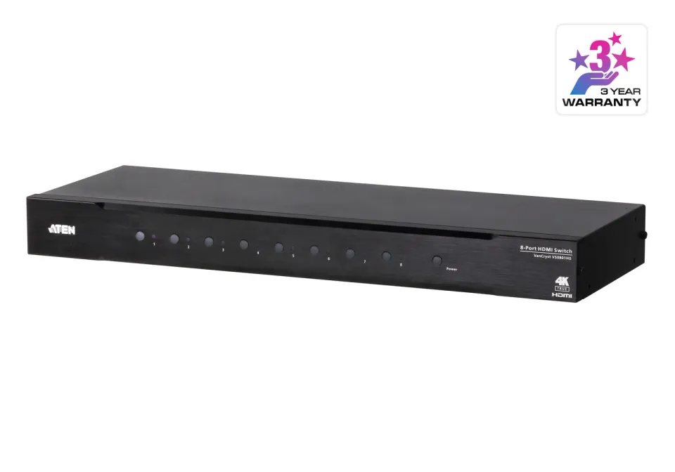 ATEN VS0801HB-AT-G 8-Port True 4K HDMI Switch