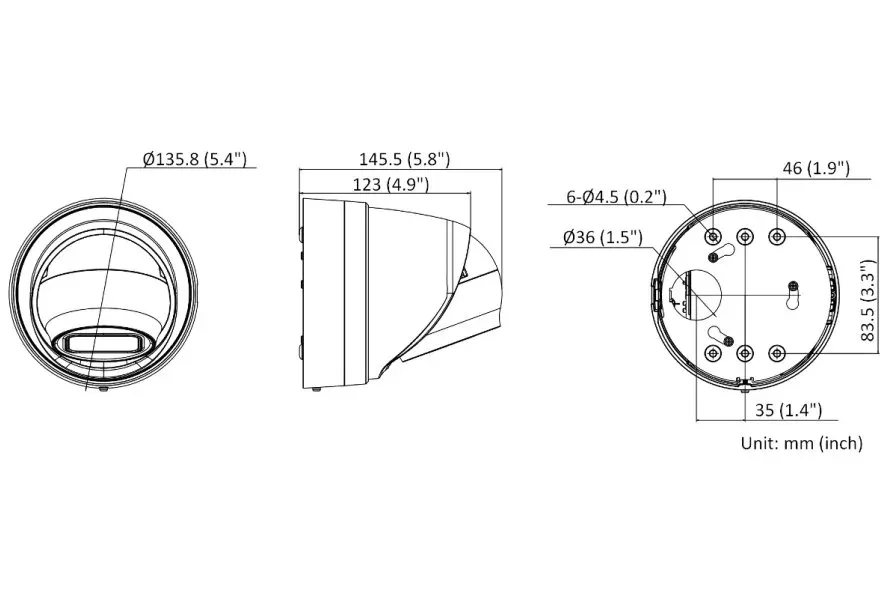 Hikvision DS-2CD2H46G2-IZS(2.8-12mm)/C/BLACK - 4MPix IP Turret AcuSense kamera; IR 40m, Audio, Alarm, IK10, černá