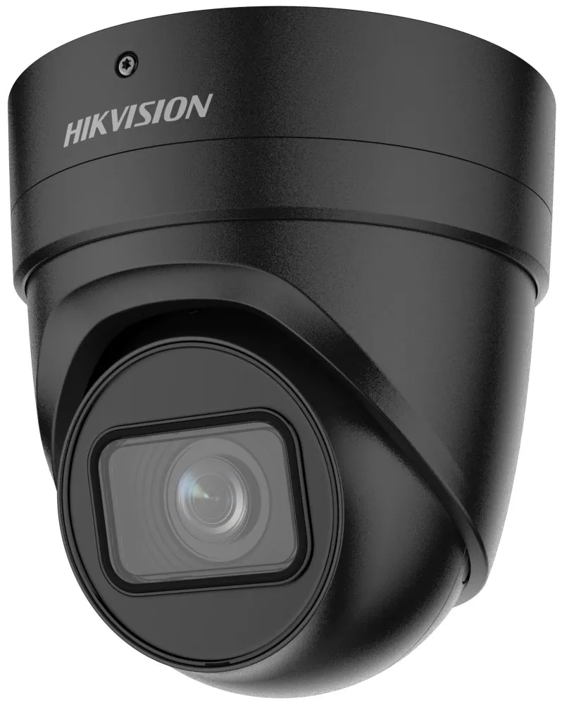 Hikvision DS-2CD2H46G2-IZS(2.8-12mm)/C/BLACK - 4MPix IP Turret AcuSense kamera; IR 40m, Audio, Alarm, IK10, černá