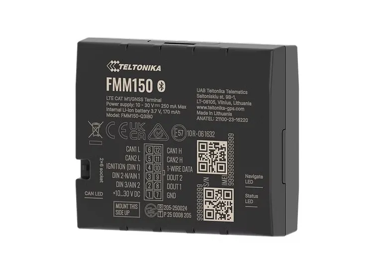 TELTONIKA TELEMATICS FMM150 CAT M1 4G LTE GPS – pokročilý sledovací modul s inte