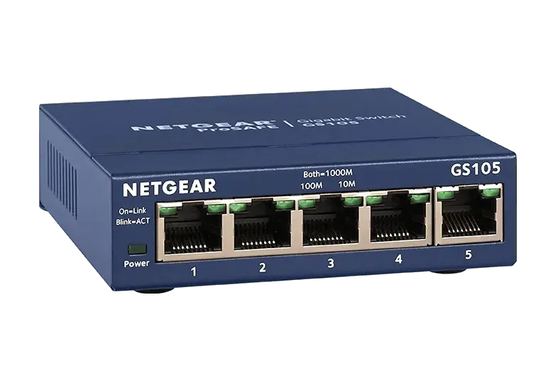 Netgear 48PT GIGABIT UNMANAGEABLE RACKMOUNT SWITCH